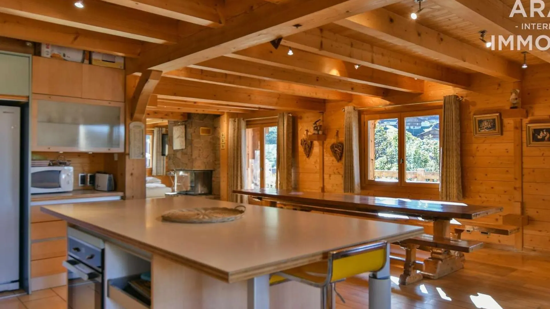 Chalet Independant Spacieux, 18 Pers, 7 Chambres, Wifi, Proche Commerces! - Fr-1-391-29 ル・グラン・ボルナン 0*,